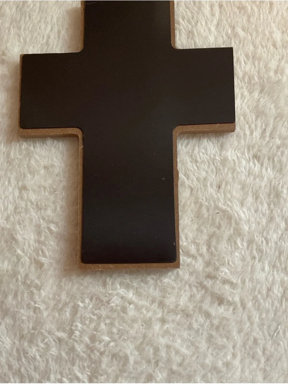 Grace Amazing Cross Wall Art – White & Green Eucalyptus Accent